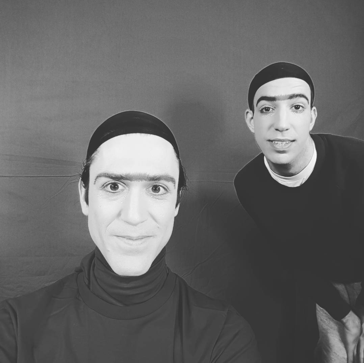 Makeup by Melissa Krodman and Kelly Bond for their show Jean and Terry, Your guides through LIght, Dark and Nebulous.&nbsp;